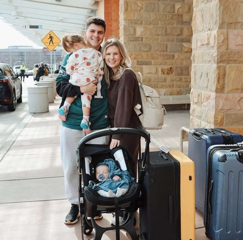 Katie Bates - Travis Clark Instagram