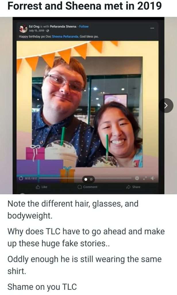 Forrest and Sheena 90 Day Fiancé pic source: Reddit