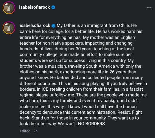 Isabel Roloff Instagram