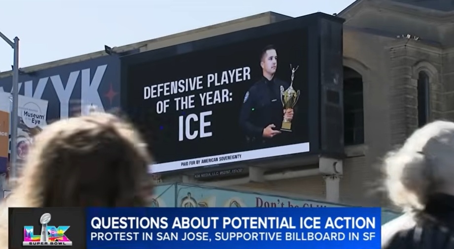 ICE Billboard - ABC7 News Youtube