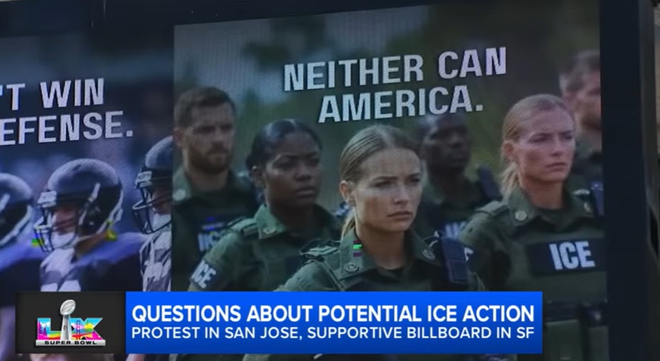 ICE Billboard ABC 7 News - Youtube