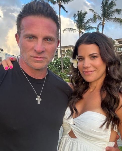 Steve Burton - Michelle Lundstrom - Instagram
