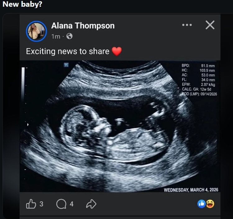 Alana Thompson Fake Pregnancy News - Mama June - Image Source: Facebook