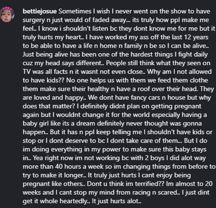Bettie Jo Elmore - My 600-Lb Life - Image Source: Instagram