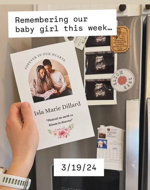 Jill Duggar - Isla Tribute Instagram