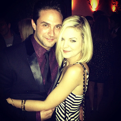 Kirsten Storms and Brandon Barash