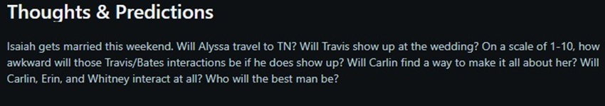 Travis Clark - Bringing Up Bates