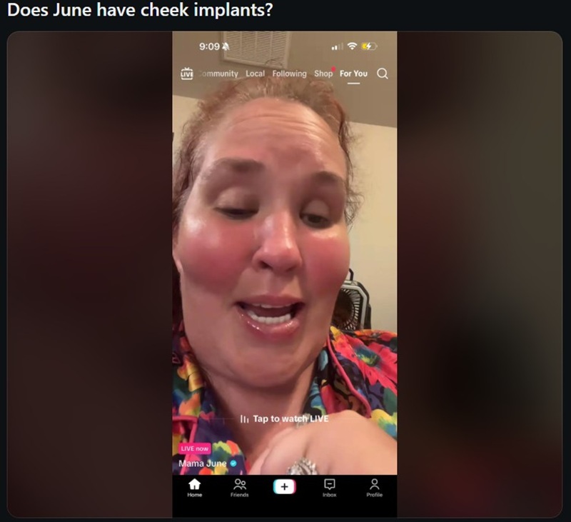 June Shannon - Mama June - Image Source: TikTok