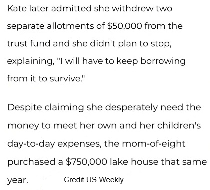 Gosselin Money Taken - US Weekly